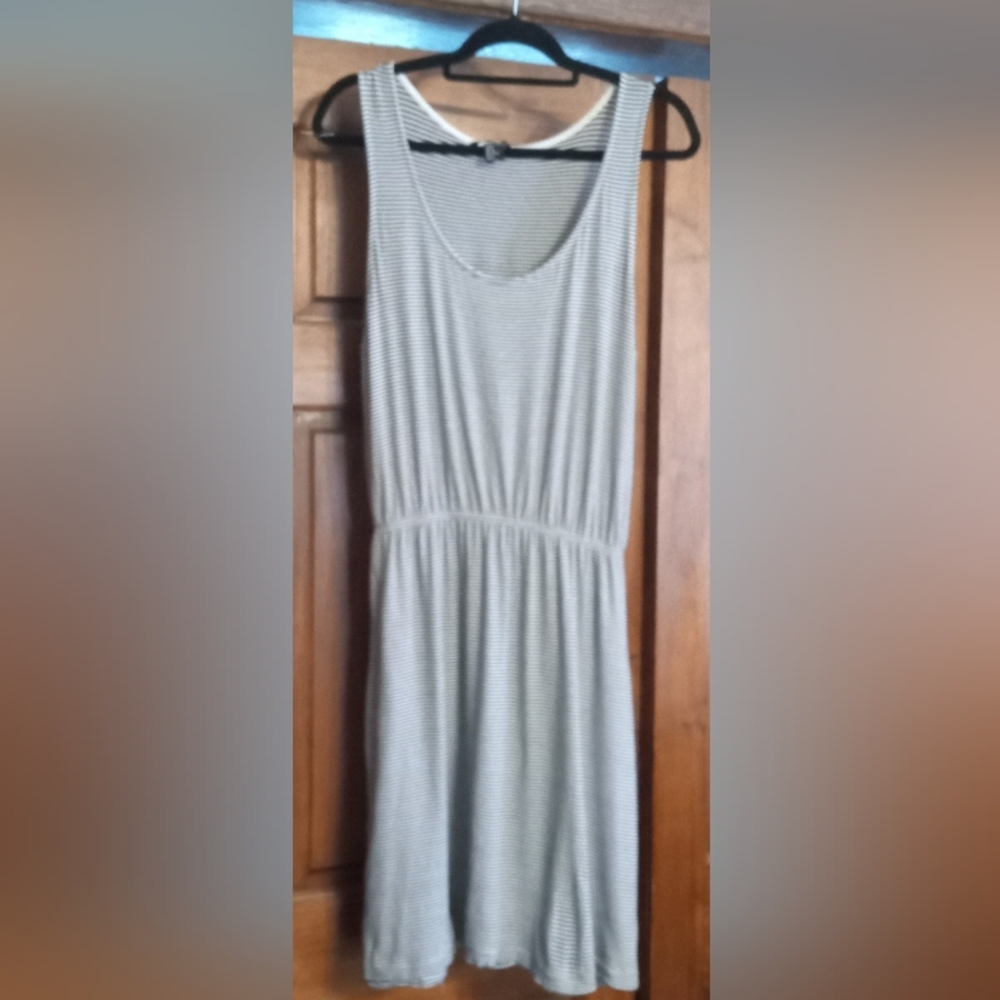 H&M Striped Sleeveless Dress